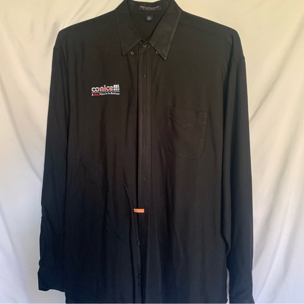 Port Authority Signature Mens Long Sleeve Shirt